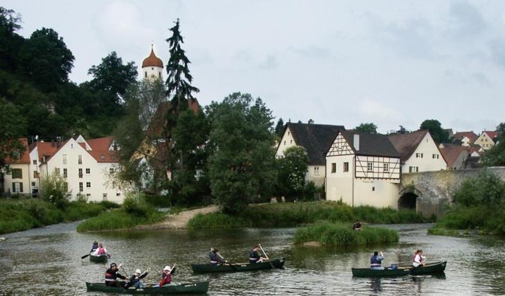 Old Town Center Apartments On The Romantic Road Harburg  Eksteriør billede